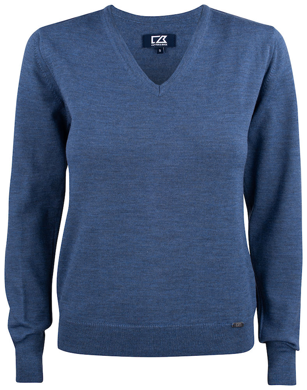 Damen Pullover Cutter&Buck Everett V-neck Ladies 355431