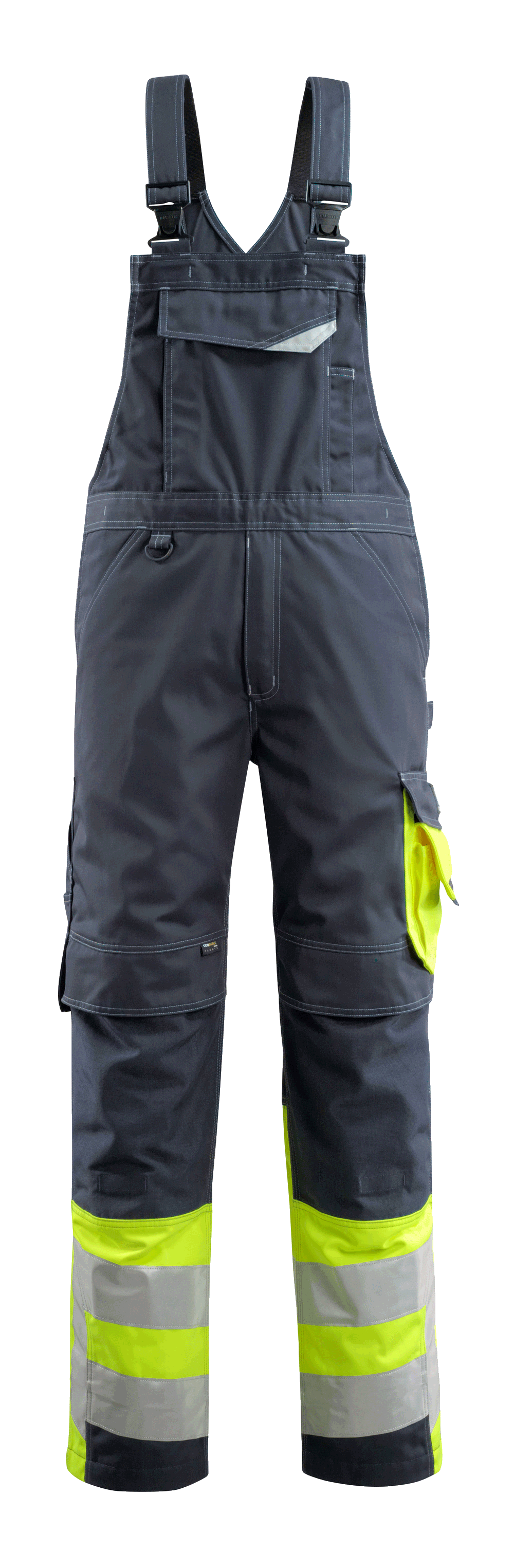 schwarzblau/hi-vis gelb 01017