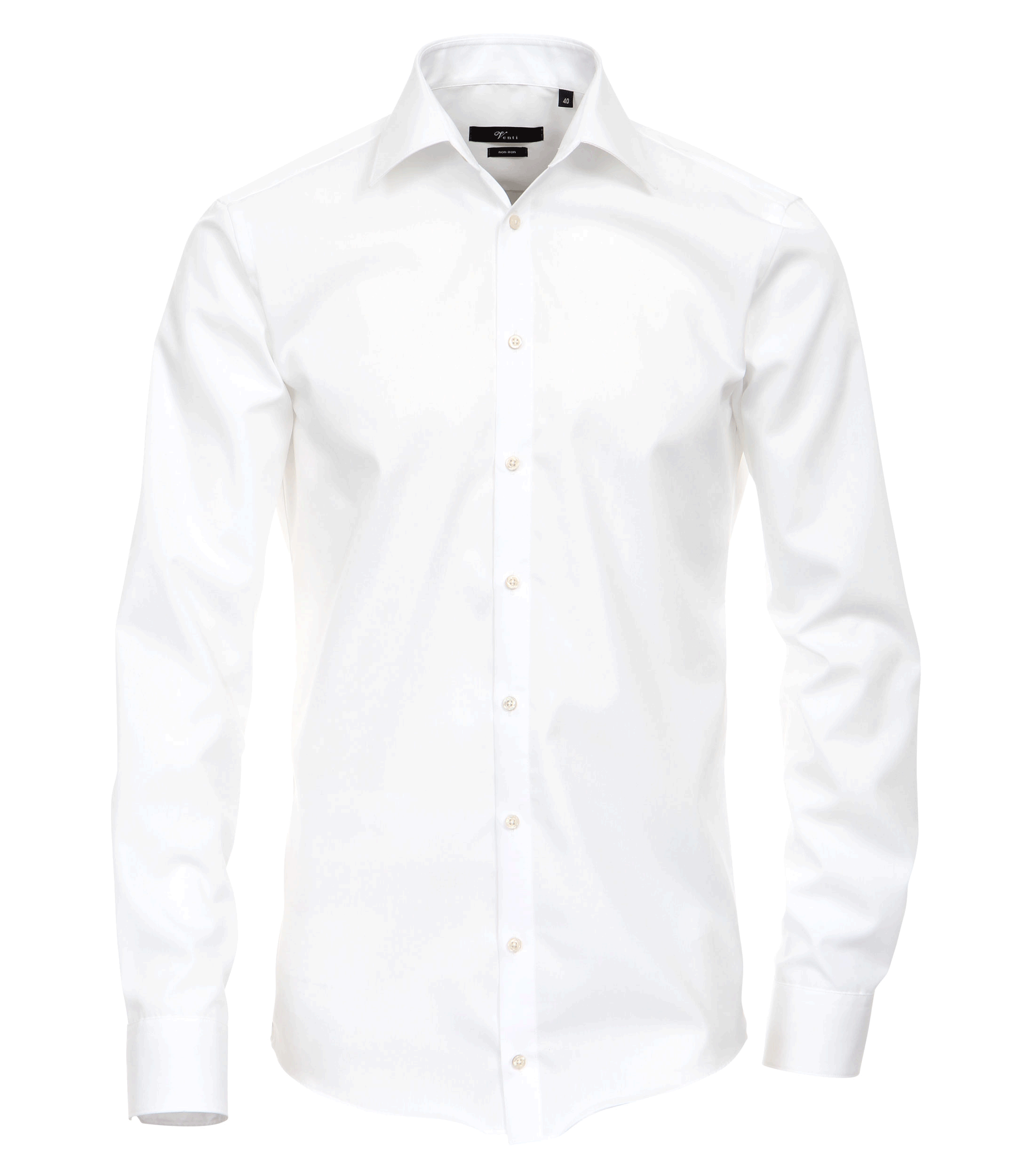 Herren Hemd langarm Venti Popeline Slim Fit 72er Arm 1482