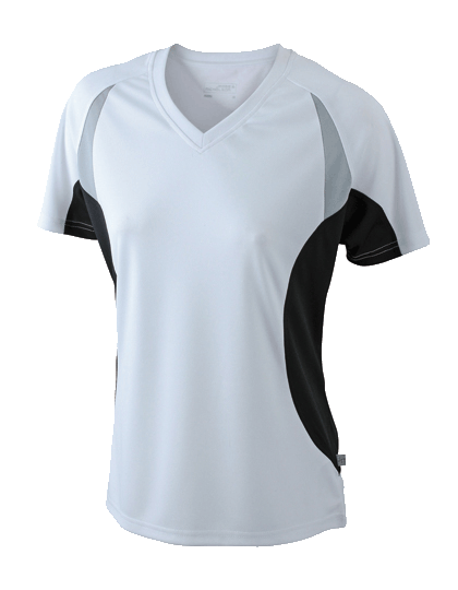 Damen Running-Shirt kurzarm James&Nicholson Running-T JN390