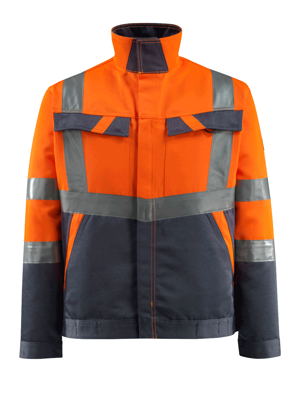 hi-vis orange/schwarzblau 14010