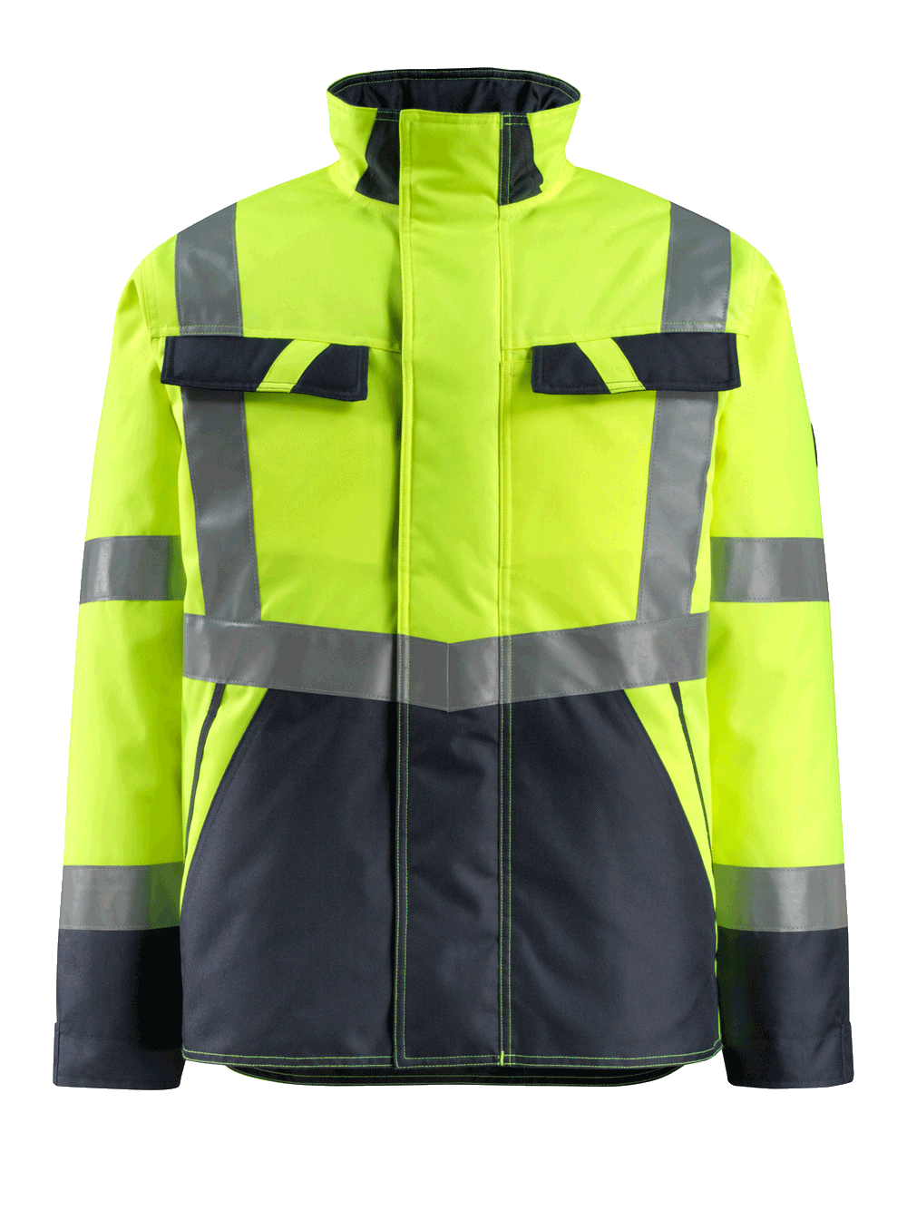 hi-vis gelb/schwarzblau 17010