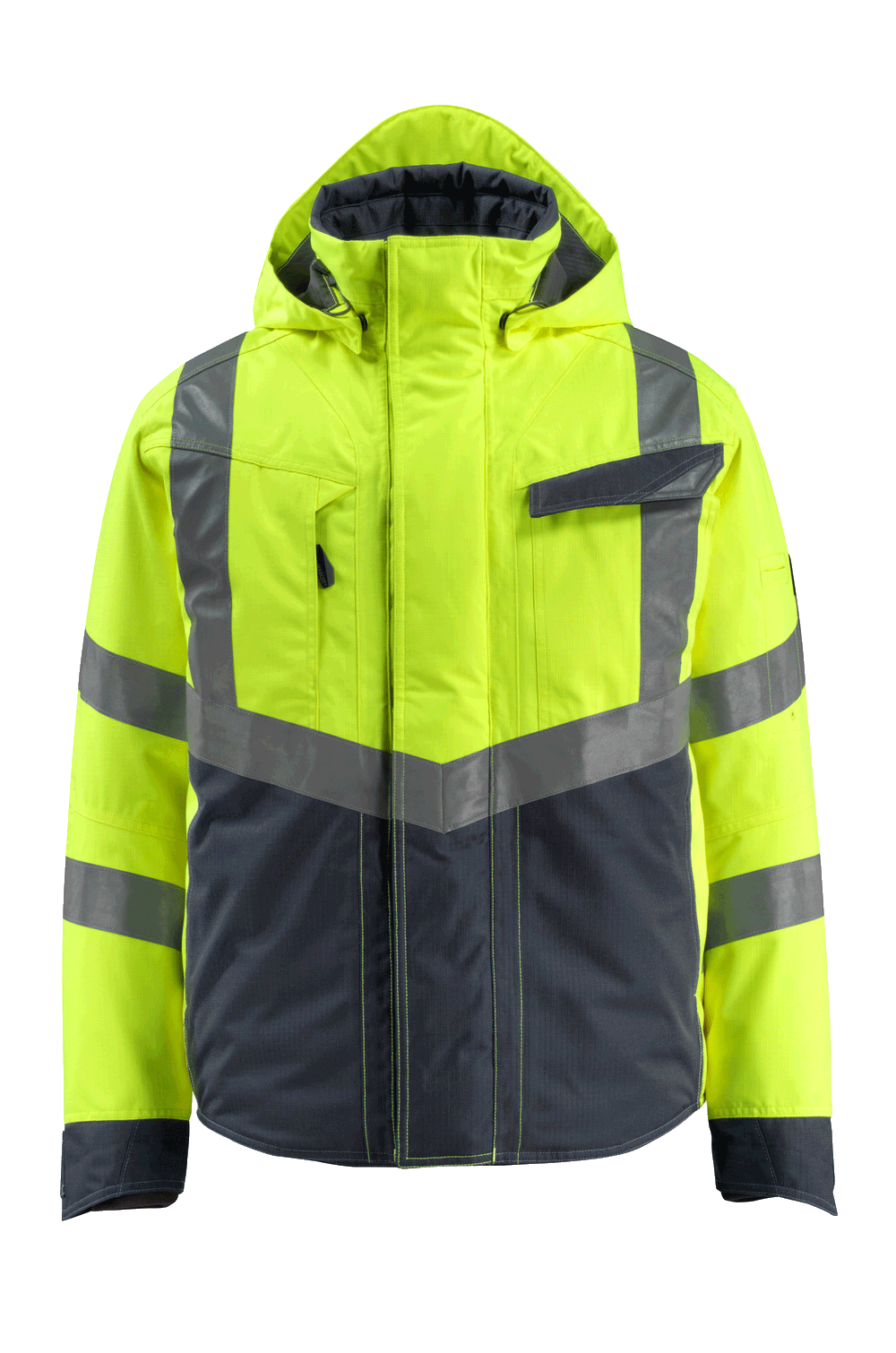 hi-vis gelb/schwarzblau 17010