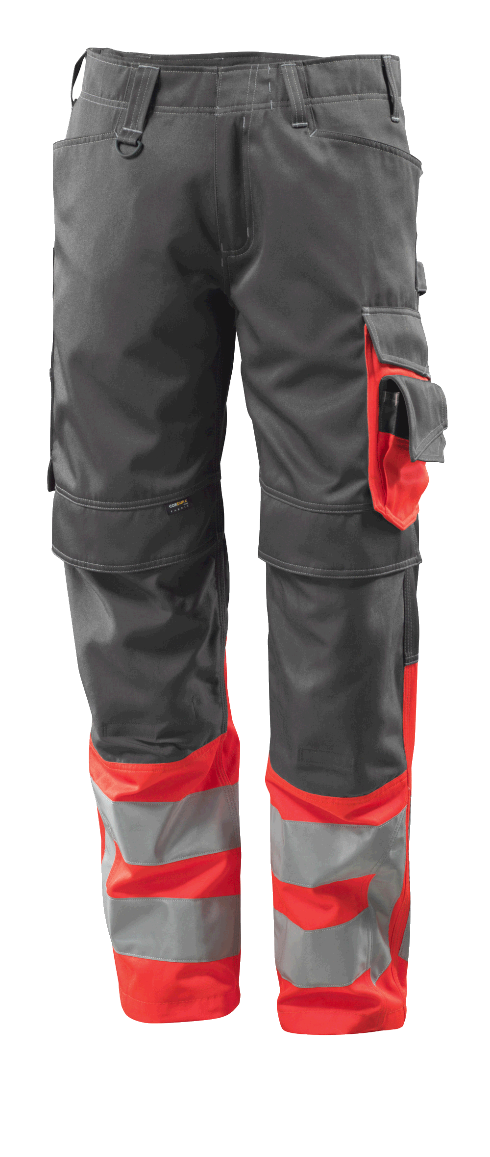 dunkelanthrazit/hi-vis rot 18222