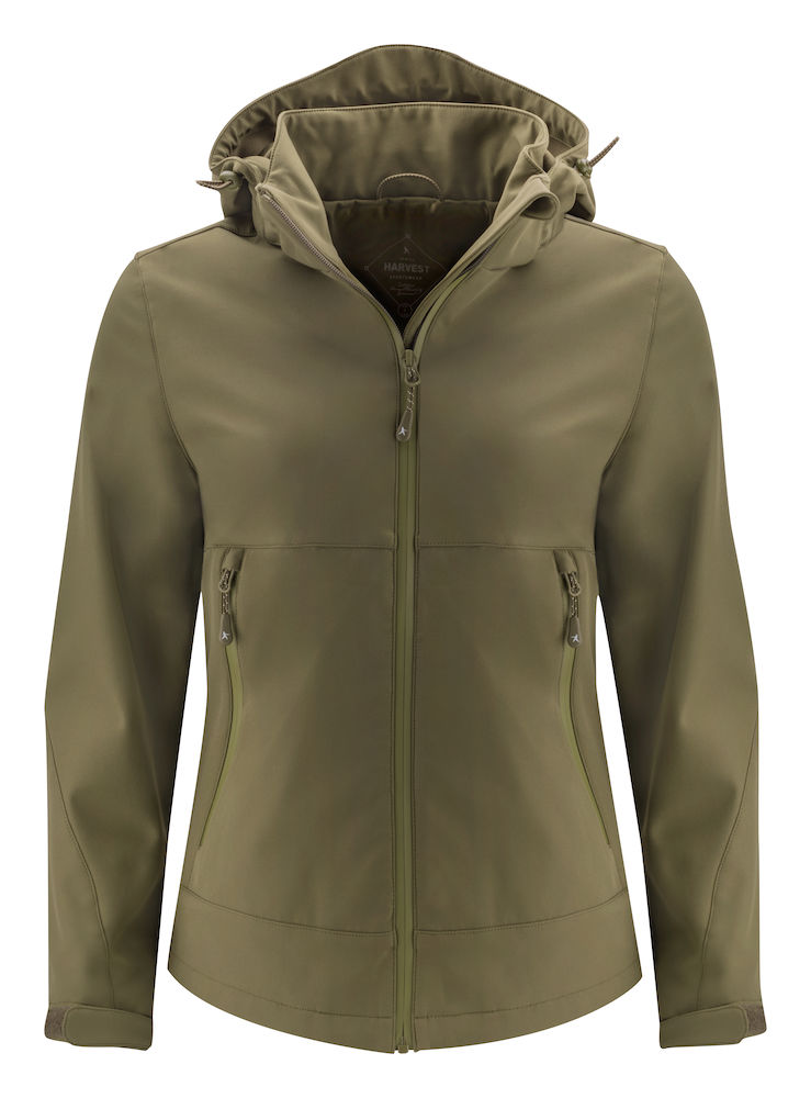 Damen Softshelljacke Softshelljacken Harvest Lodgetown Woman 2121040