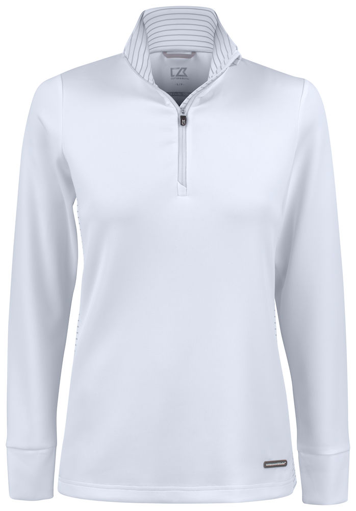 Damen Midlayer mit Zipper Cutter&Buck Traverse HZ Ladies 358417