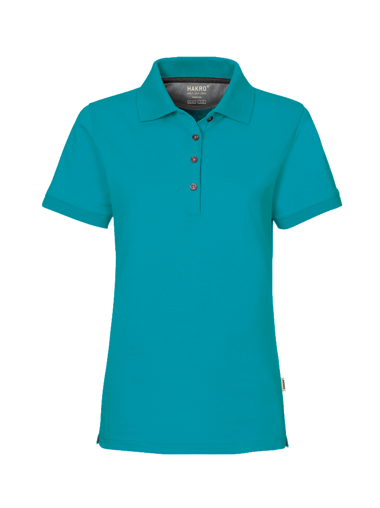 Damen Poloshirt kurzarm Hakro Cotton-Tec 214