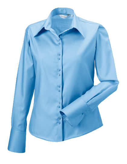 Damen Bluse langarm Russell Ultimate Non-Iron R-956F-0