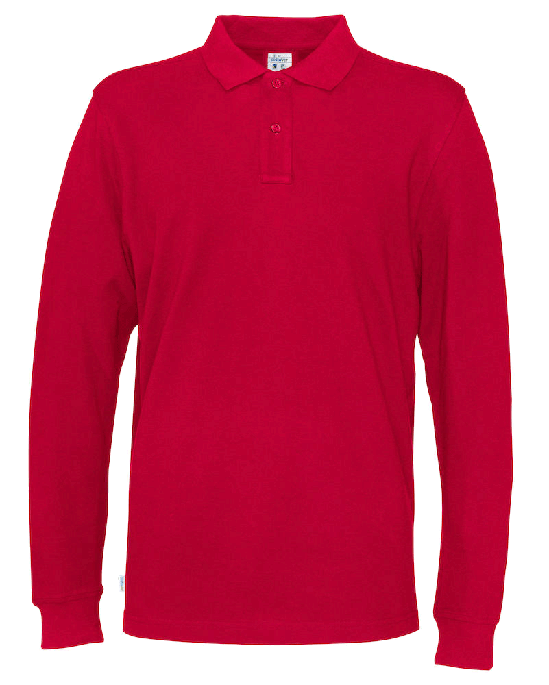 Herren Poloshirt langarm Cottover Pique LS 141018