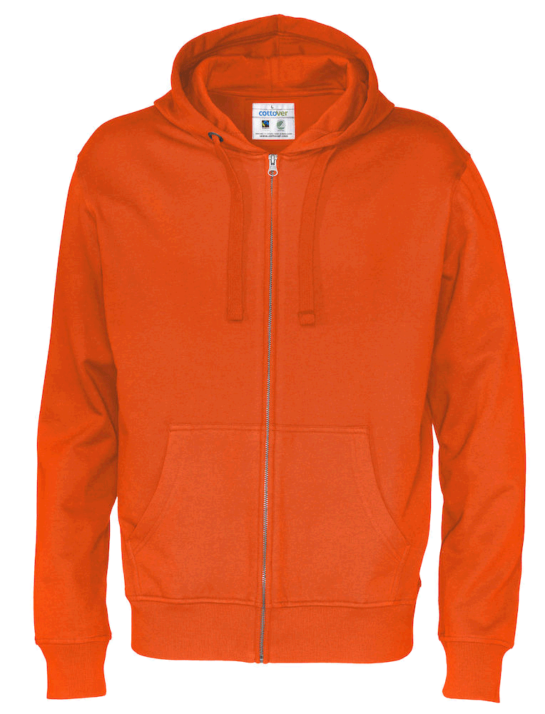 Herren Kapuzenjacke Cottover Full Zip Hoody 141010