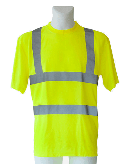 Herren T-Shirt kurzarm Korntex Hi-Viz EN ISO 20471 KX071