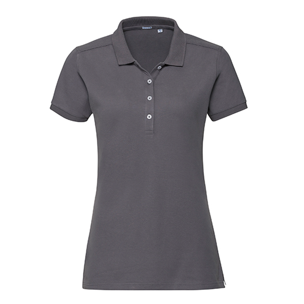 Damen Poloshirt kurzarm Russell Stretch R-566F-0 