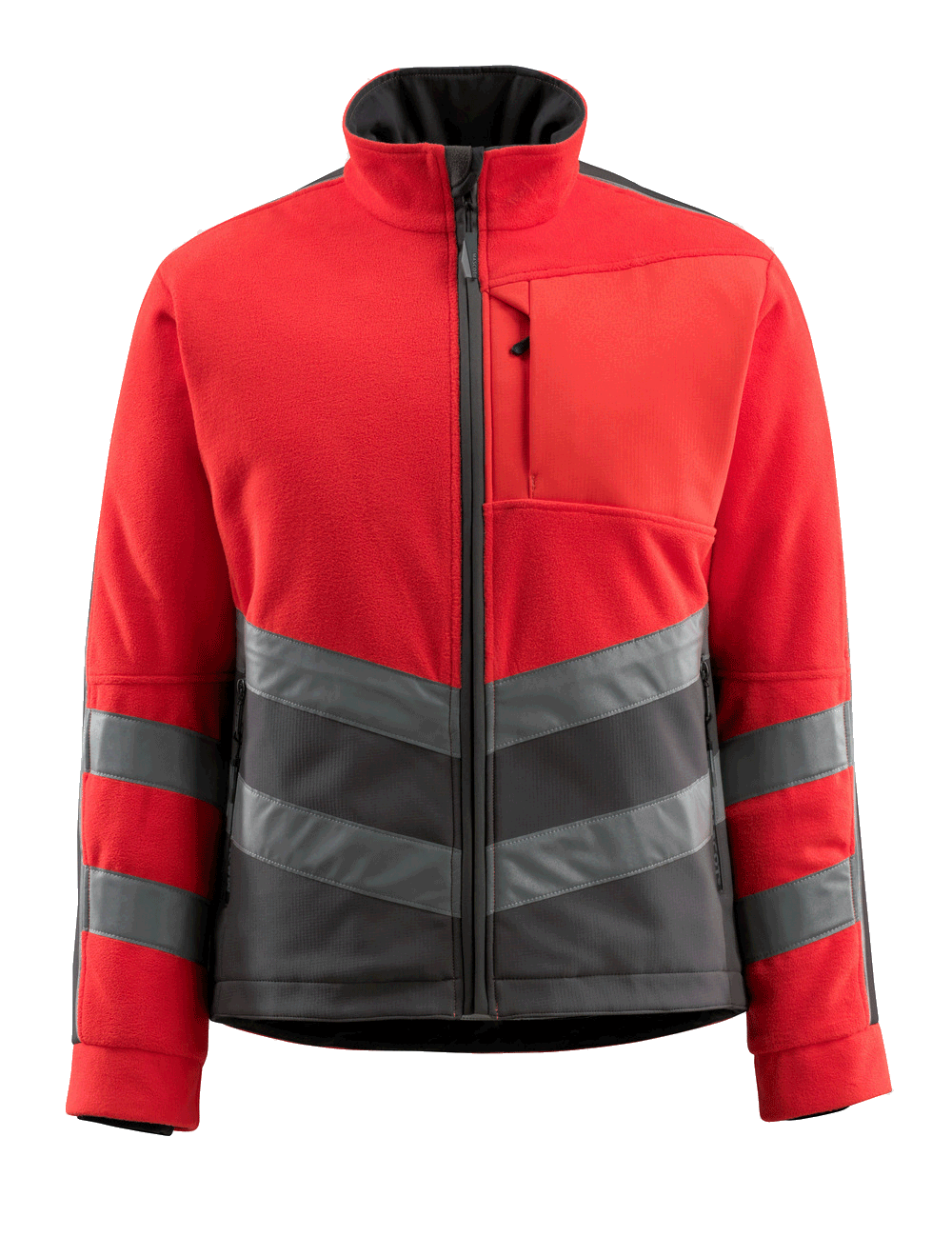 hi-vis rot/dunkelanthrazit 22218