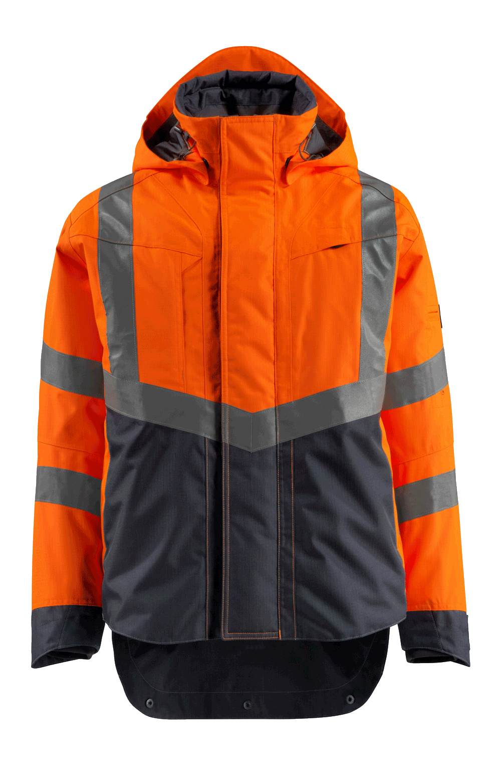 hi-vis orange/schwarzblau 14010