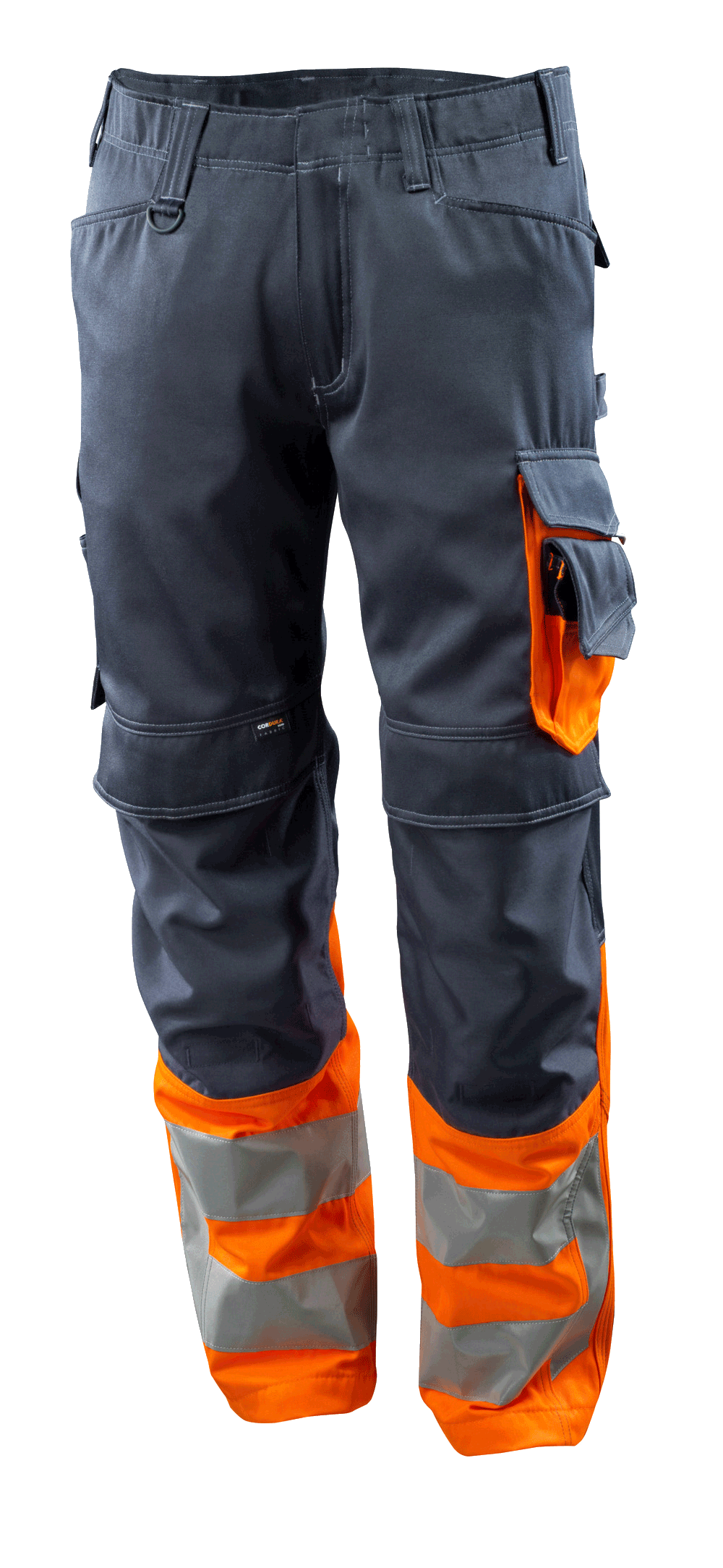 schwarzblau/hi-vis orange 01014