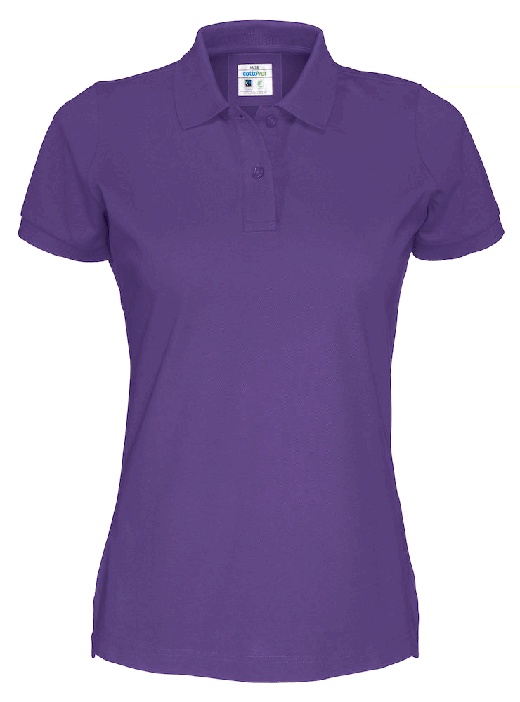 Damen Poloshirt kurzarm Cottover Pique SS 141005