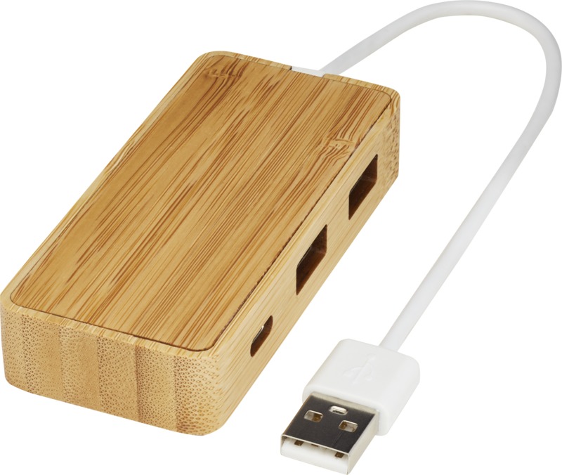 USB-Hub aus Bambus Avenue Tapas 124306