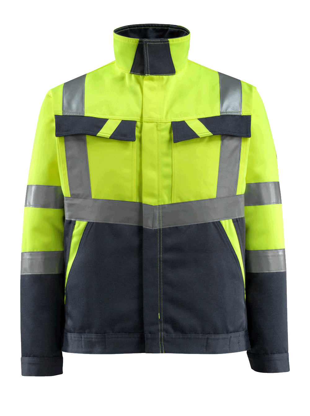 hi-vis gelb/schwarzblau 17010