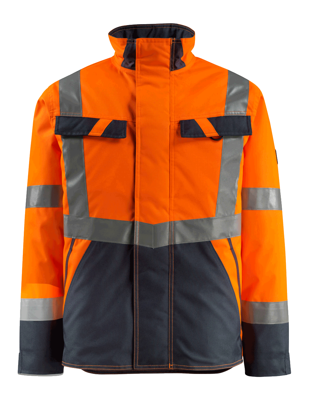 hi-vis orange/schwarzblau 14010