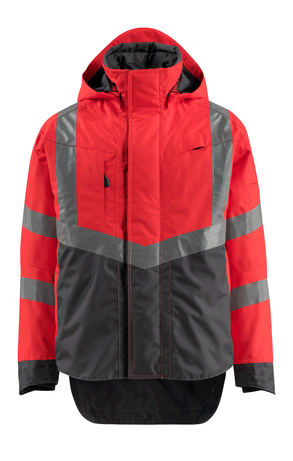 hi-vis rot/dunkelanthrazit 22218