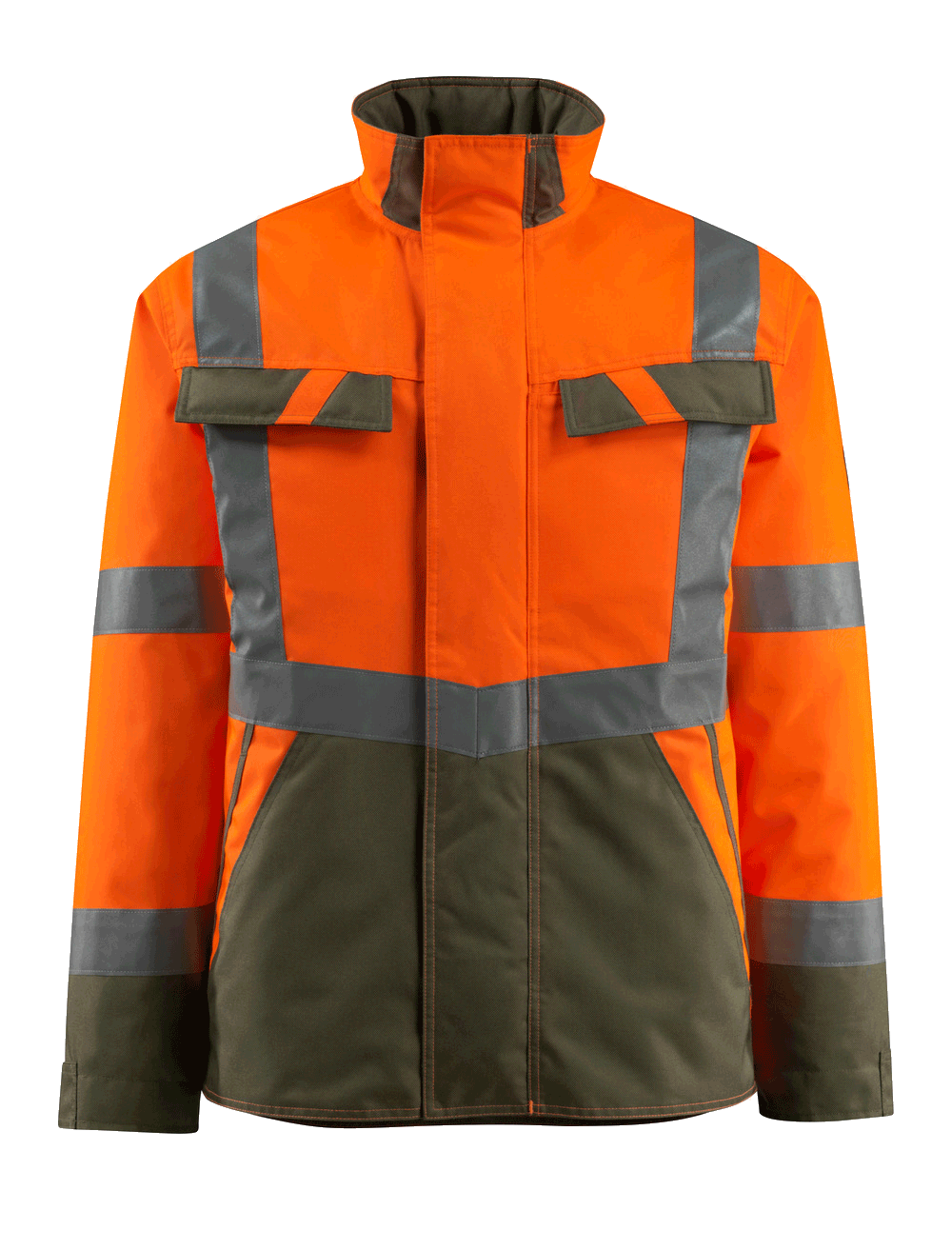 hi-vis orange/moosgrün 1433