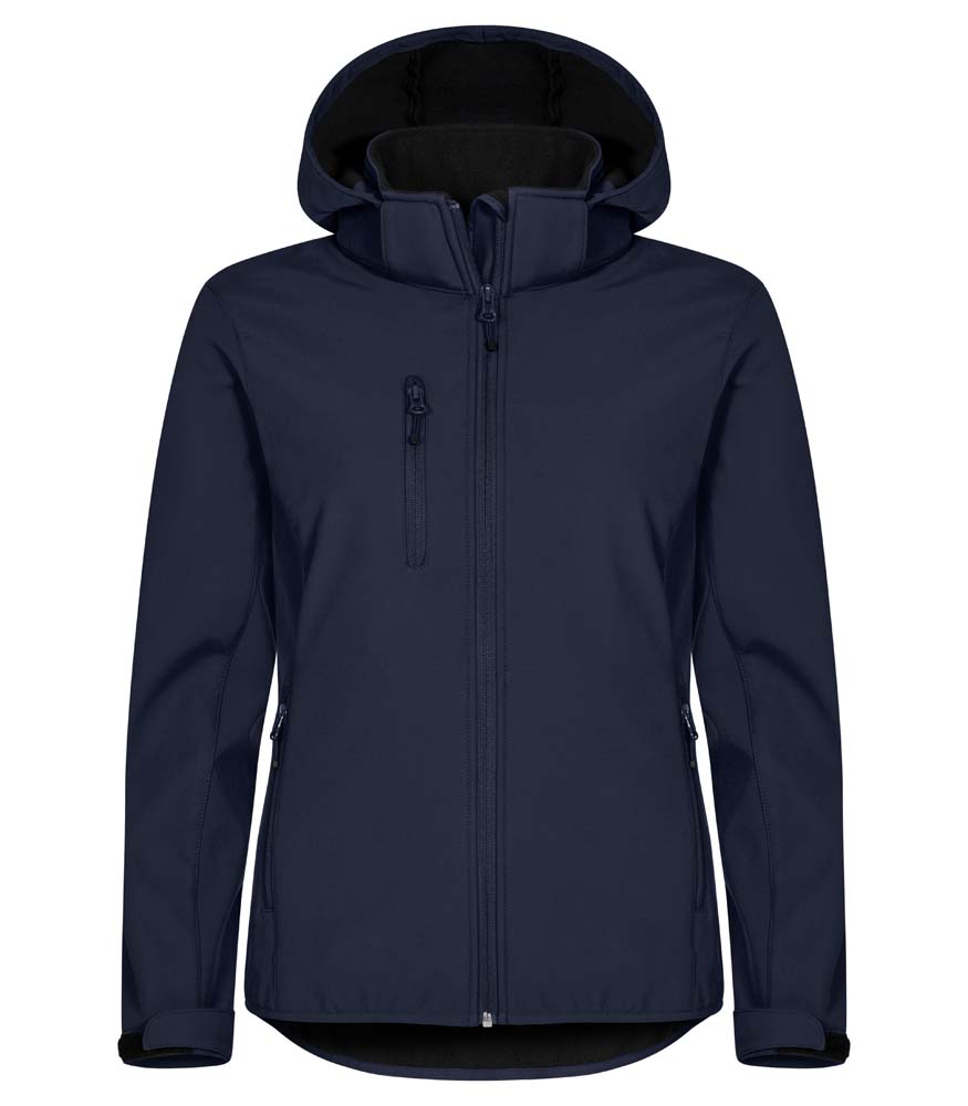 Damen Softshell Kapuzenjacke Clique Classic 0200917