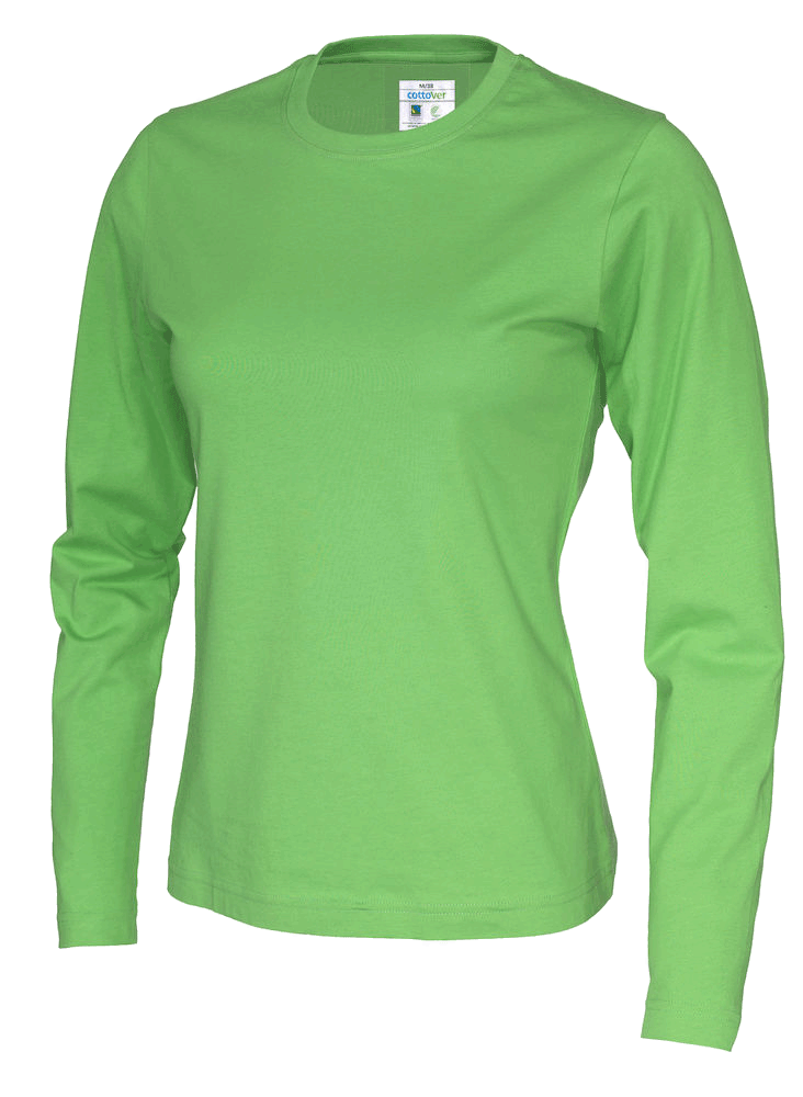 Damen T-Shirt langarm Cottover Jersey LS 141019