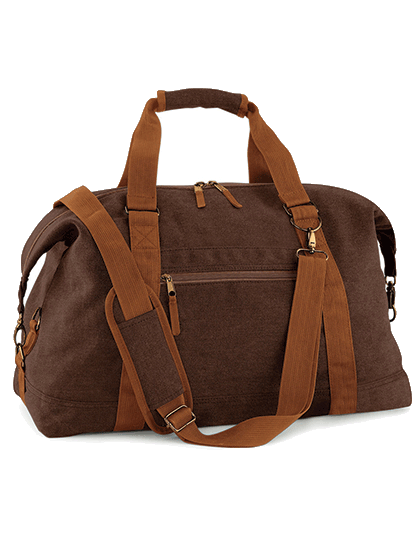  Reisetasche BagBase Vintage Canvas Weekender BG650