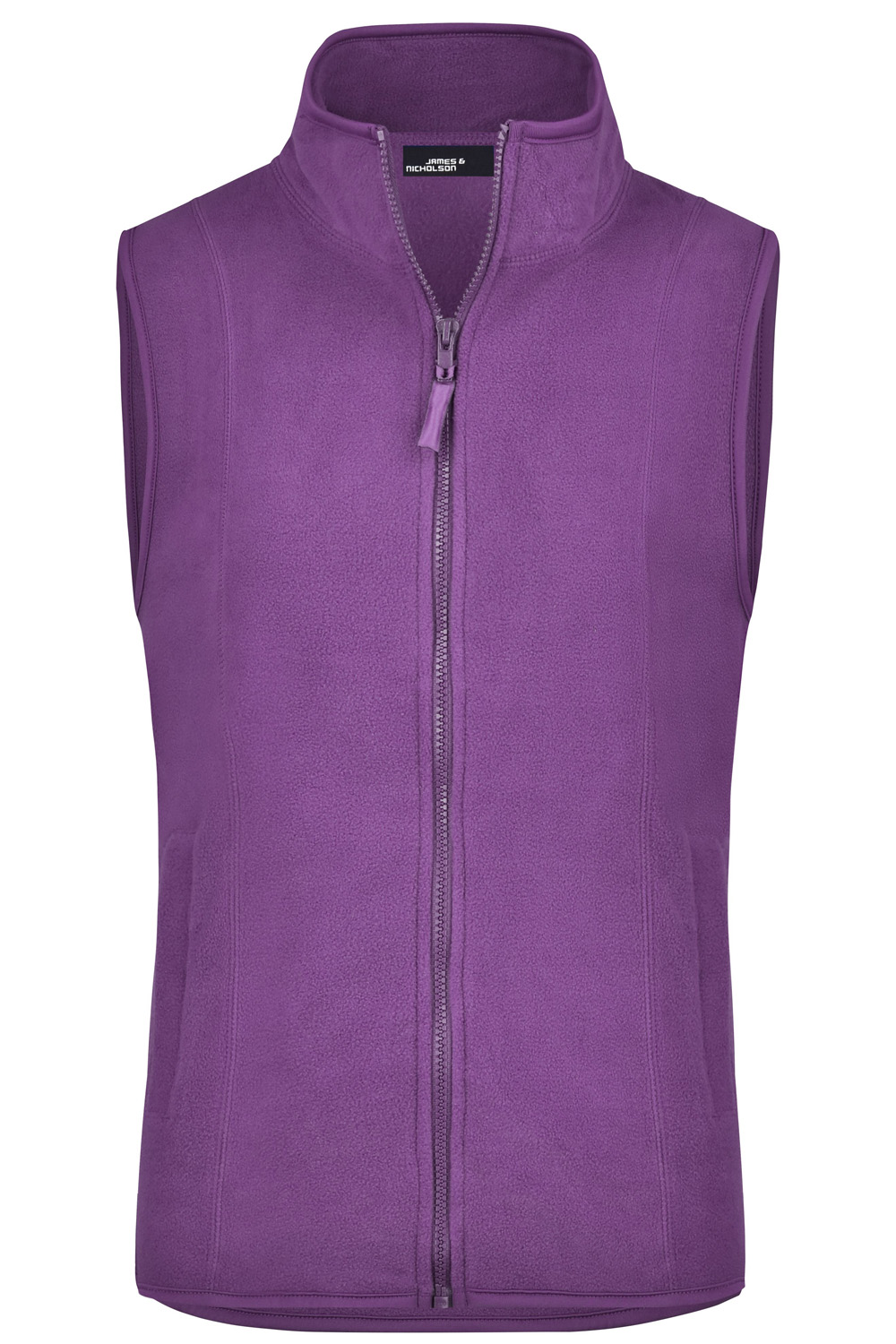 Fleeceweste James&Nicholson Girly Microfleece Vest JN048 purple