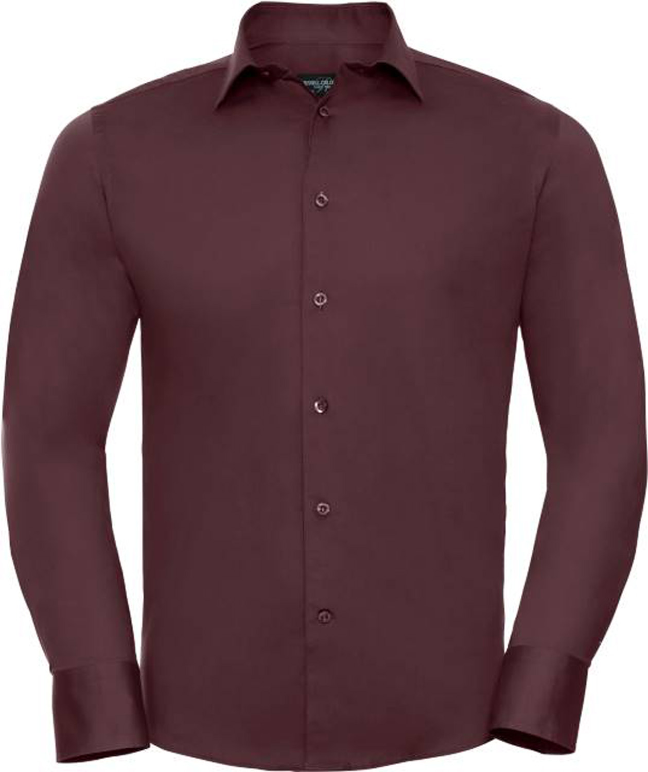 Herren Hemd langarm Russell Collection Fitted Stretch R-946M-0 Port